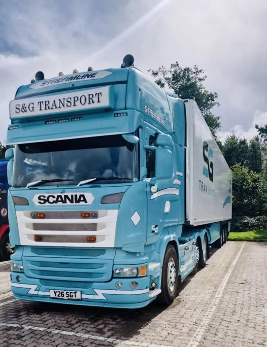 S&G Transport Scania vehicle